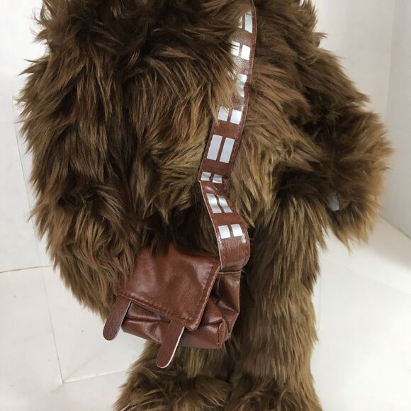 Disney Parks Chewbacca Star Wars Plush 19" Rise of Skywalker Blue Eyes - Picture 6 of 9